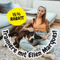 BUDDY. Hundespielzeug aus Leder "Giraffe"