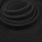 Fettleder SCHWARZ Meterware