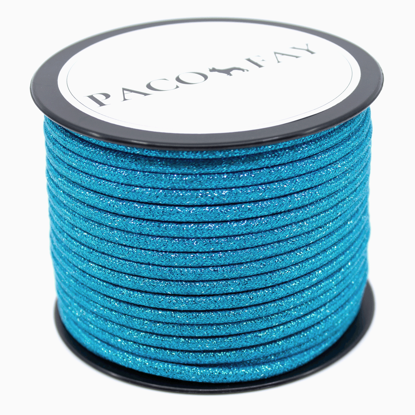 30m Rolle 550 TYP III Paracord in der Farbe: GLITTER OCEAN GLANCE