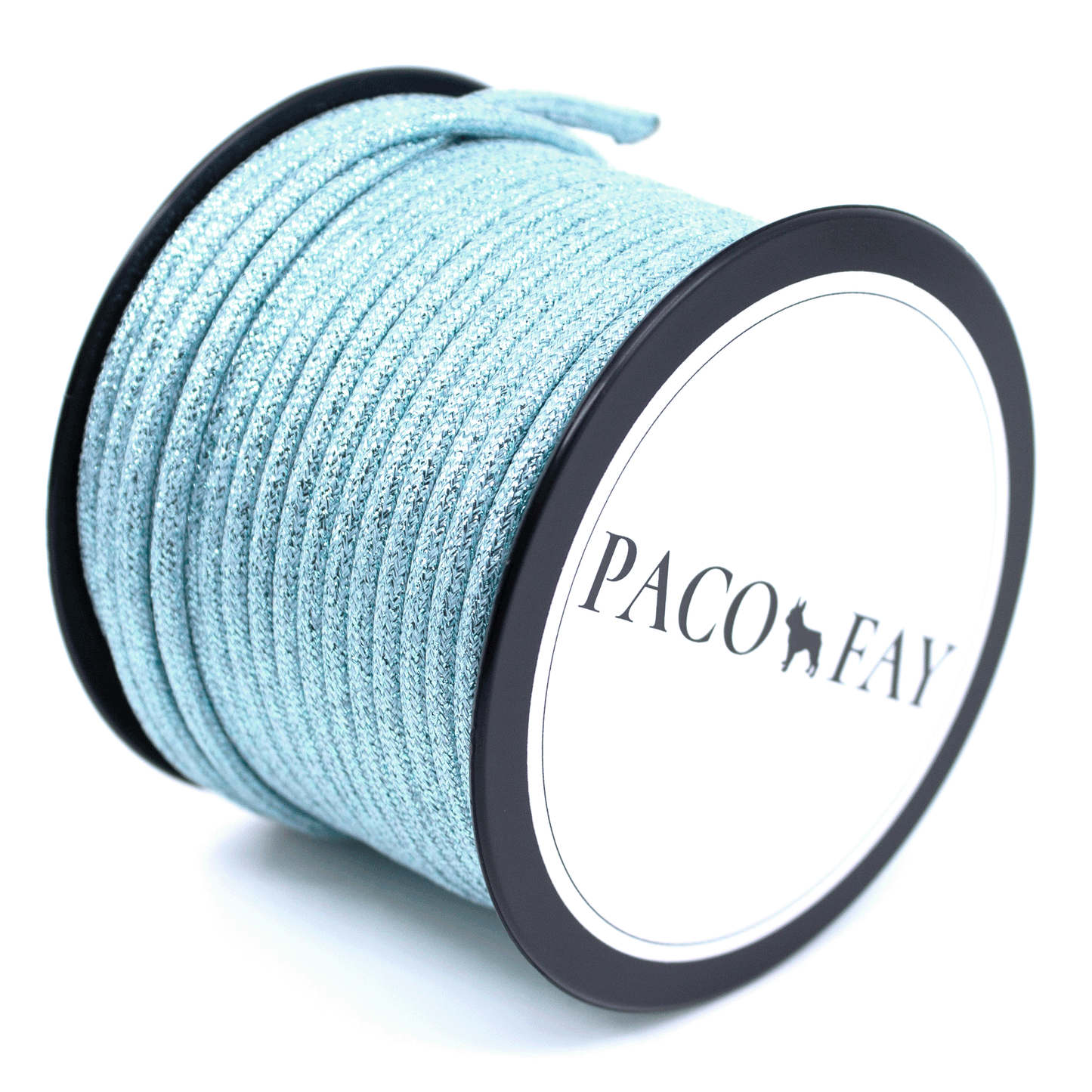 30m Rolle 550 TYP III Paracord in der Farbe: GLITTER SHINY ICE