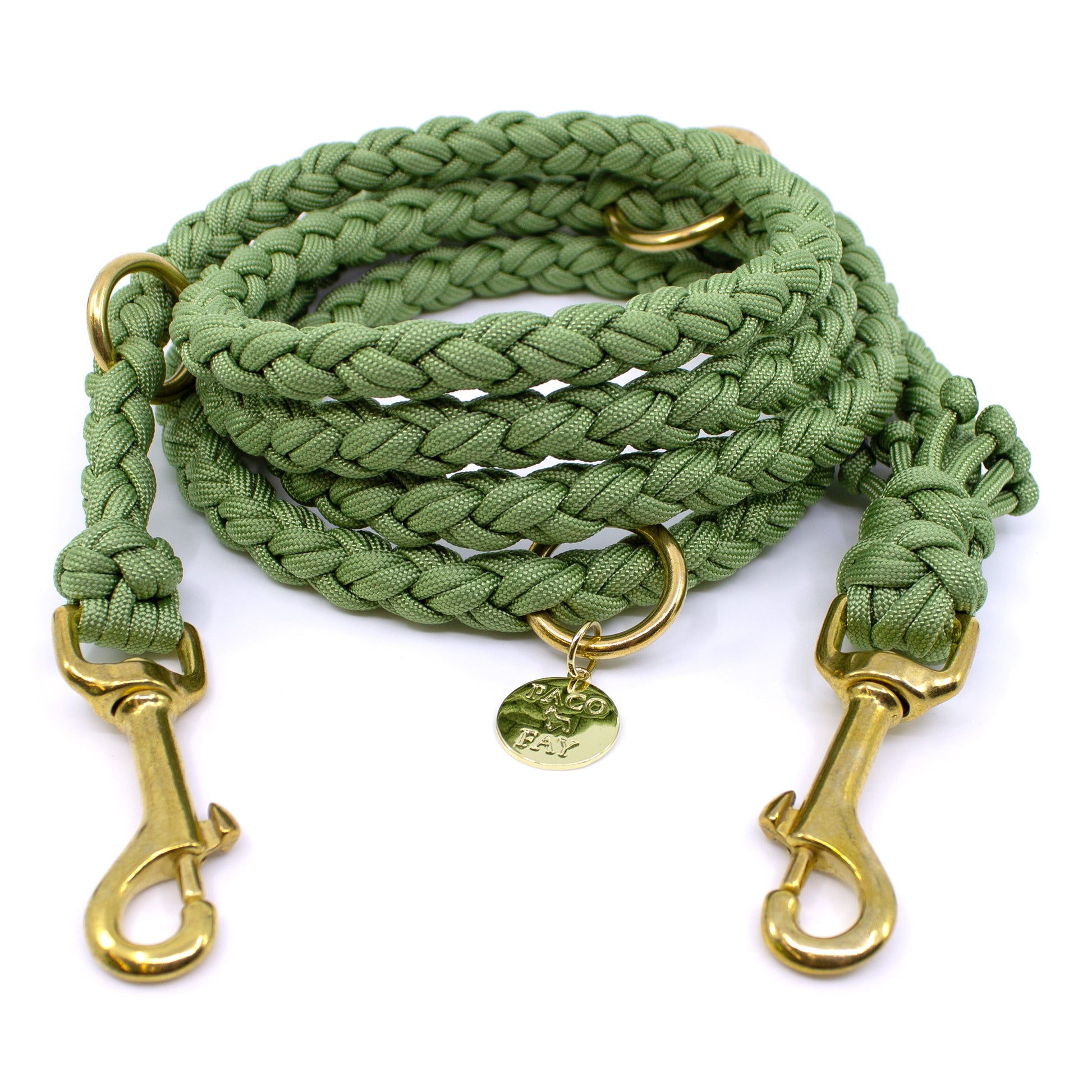 Paracord Leine MIAMI für mittelgroße bis große Hunde