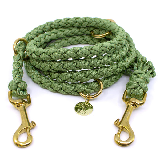 Paracord Leine MIAMI für mittelgroße bis große Hunde