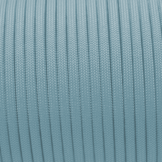 Meterware 550 TYP III Parachute Cord in der Farbe: ICE BLUE