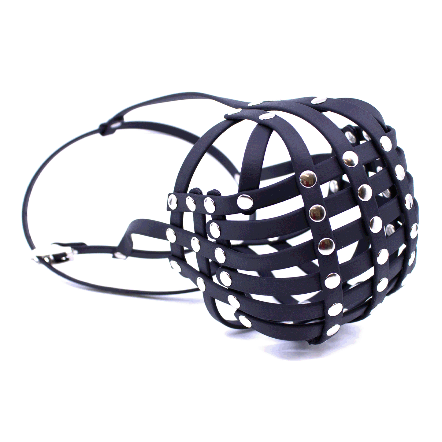 Maulkorb Deutscher Boxer in schwarz mit Xtra Schutz