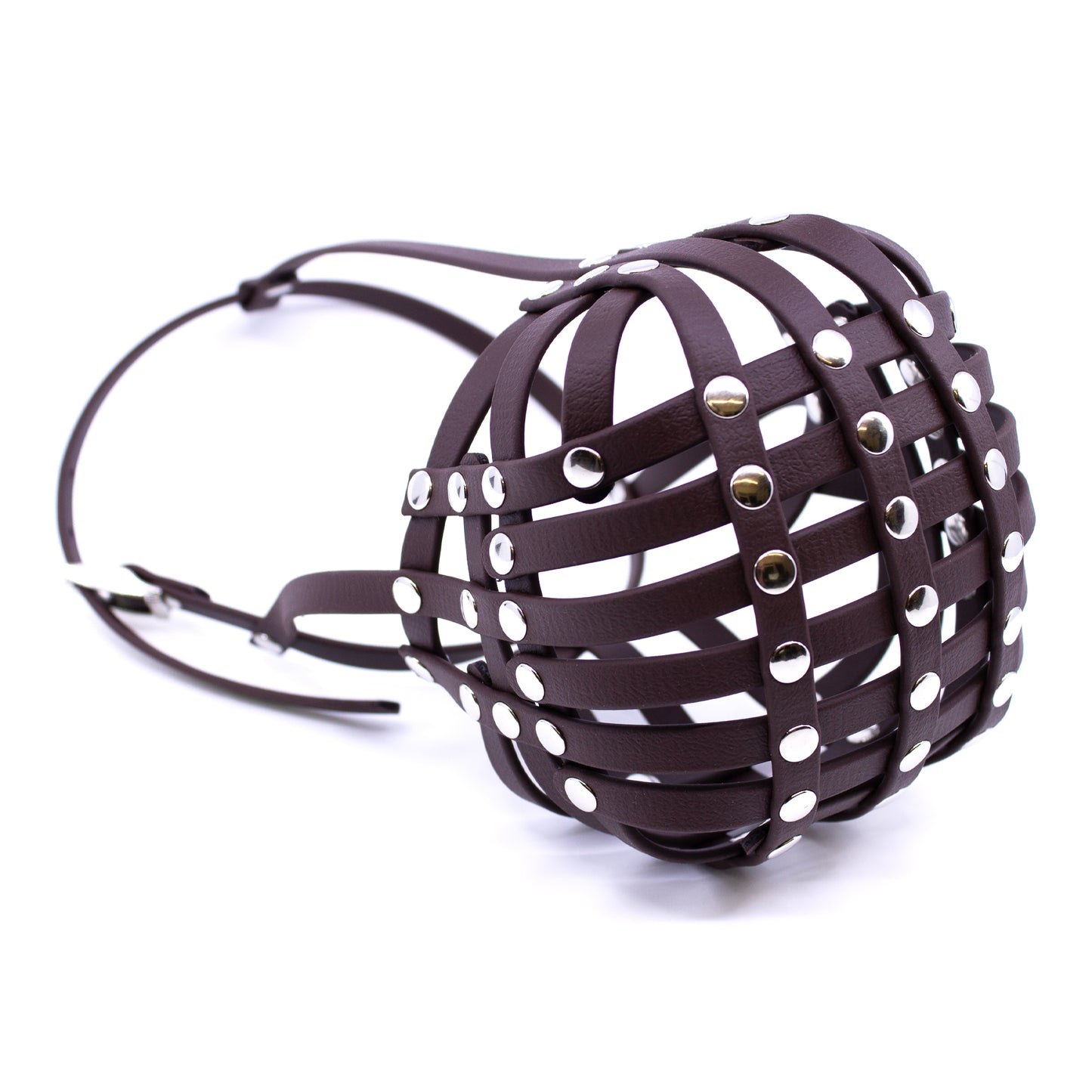 PACOandFAY BioThane® Maulkorb Old Englische Bulldogge in dunkelbraun