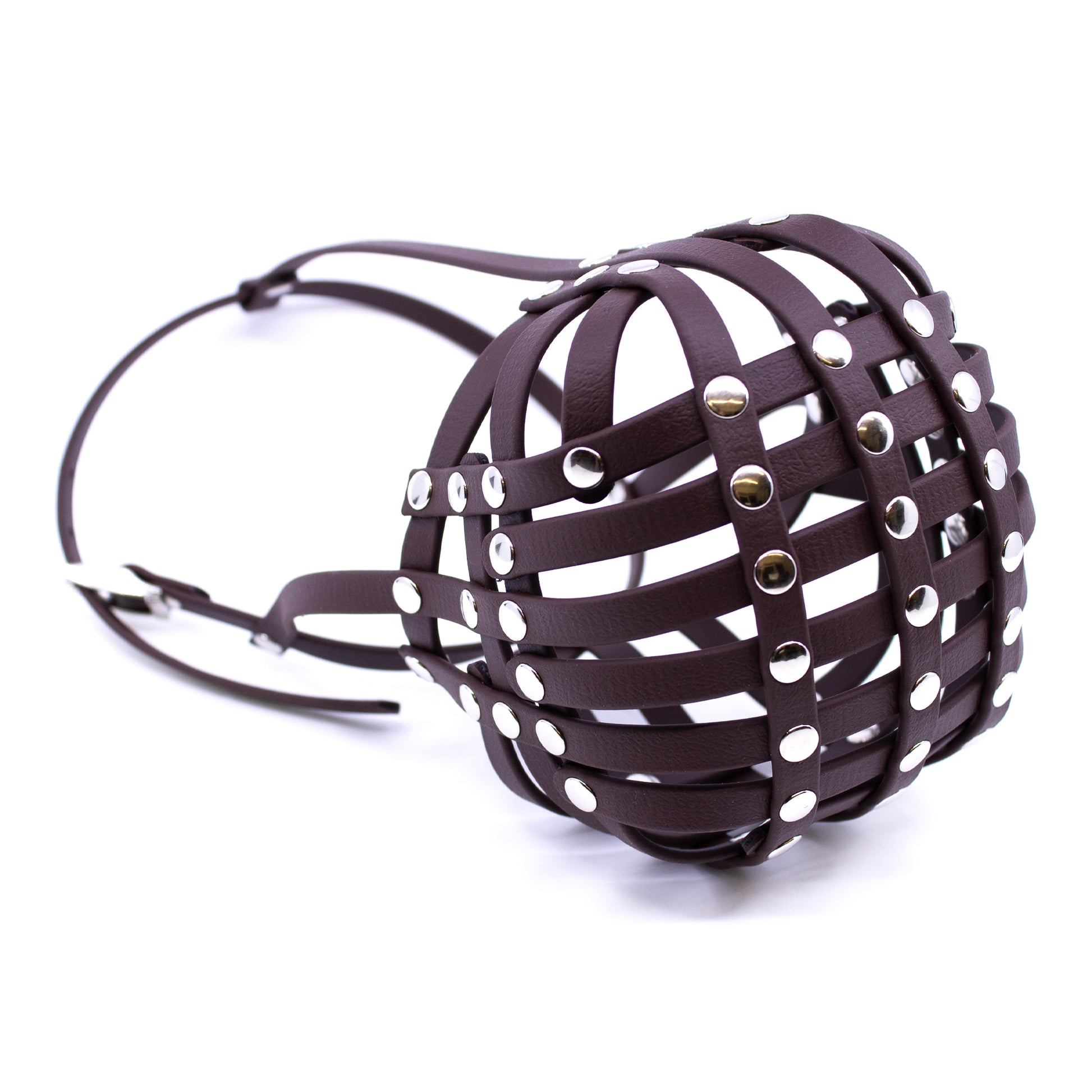 PACOandFAY BioThane® Maulkorb Old Englische Bulldogge in dunkelbraun