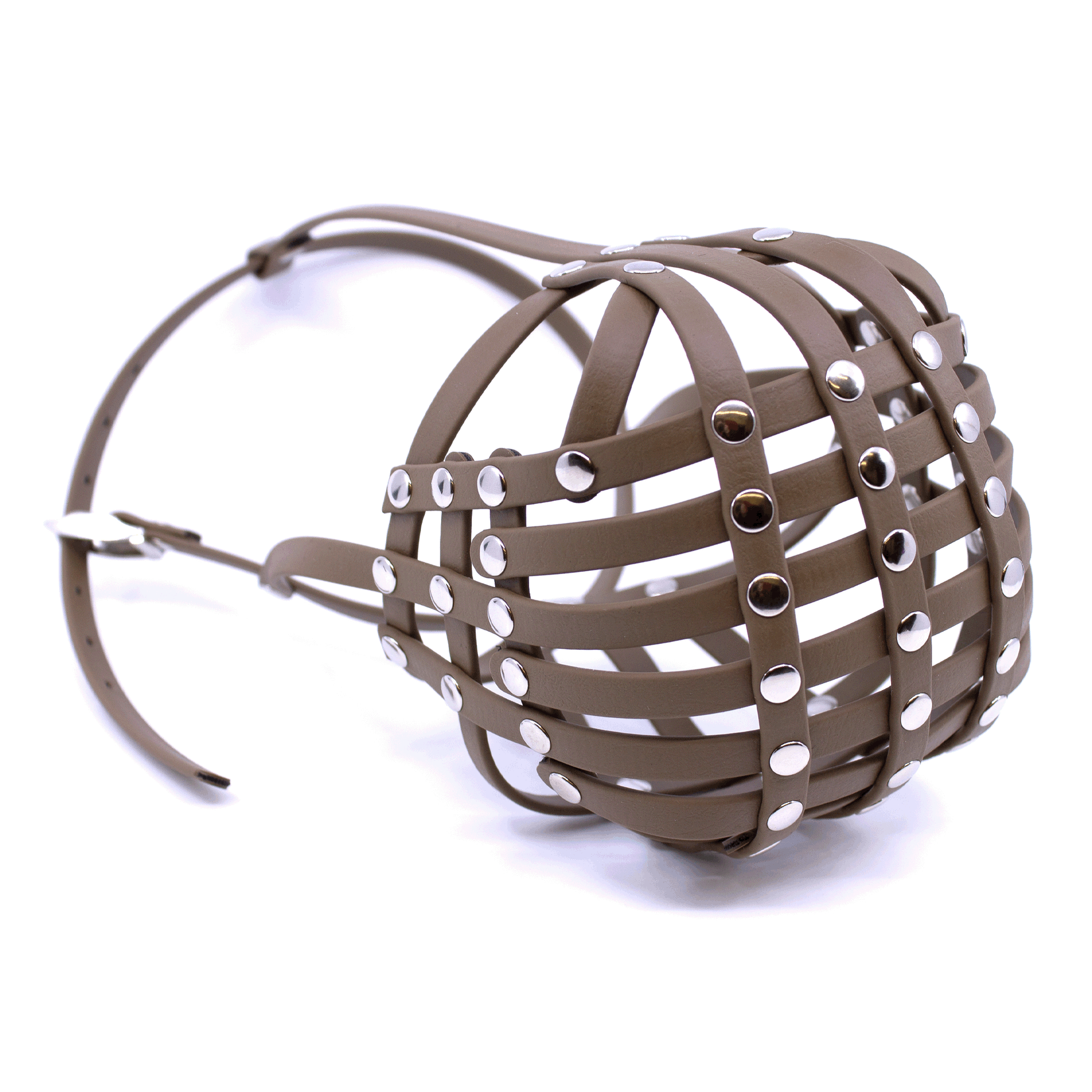 BioThane Maulkrb Old Englische Bulldogge in coyote brown