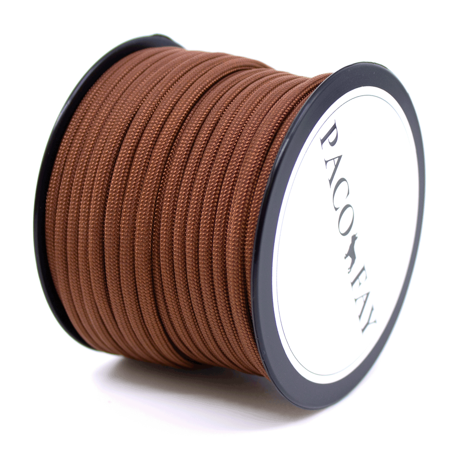 30m Rolle 550 TYP III Paracord in der Farbe: CHOCOLATE BROWN