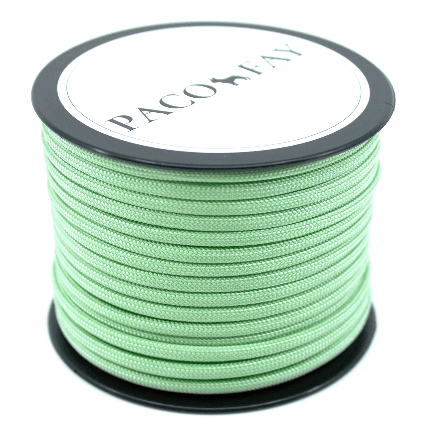 30m Rolle 550 TYP III Paracord in der Farbe: DEWDROP GRÜN