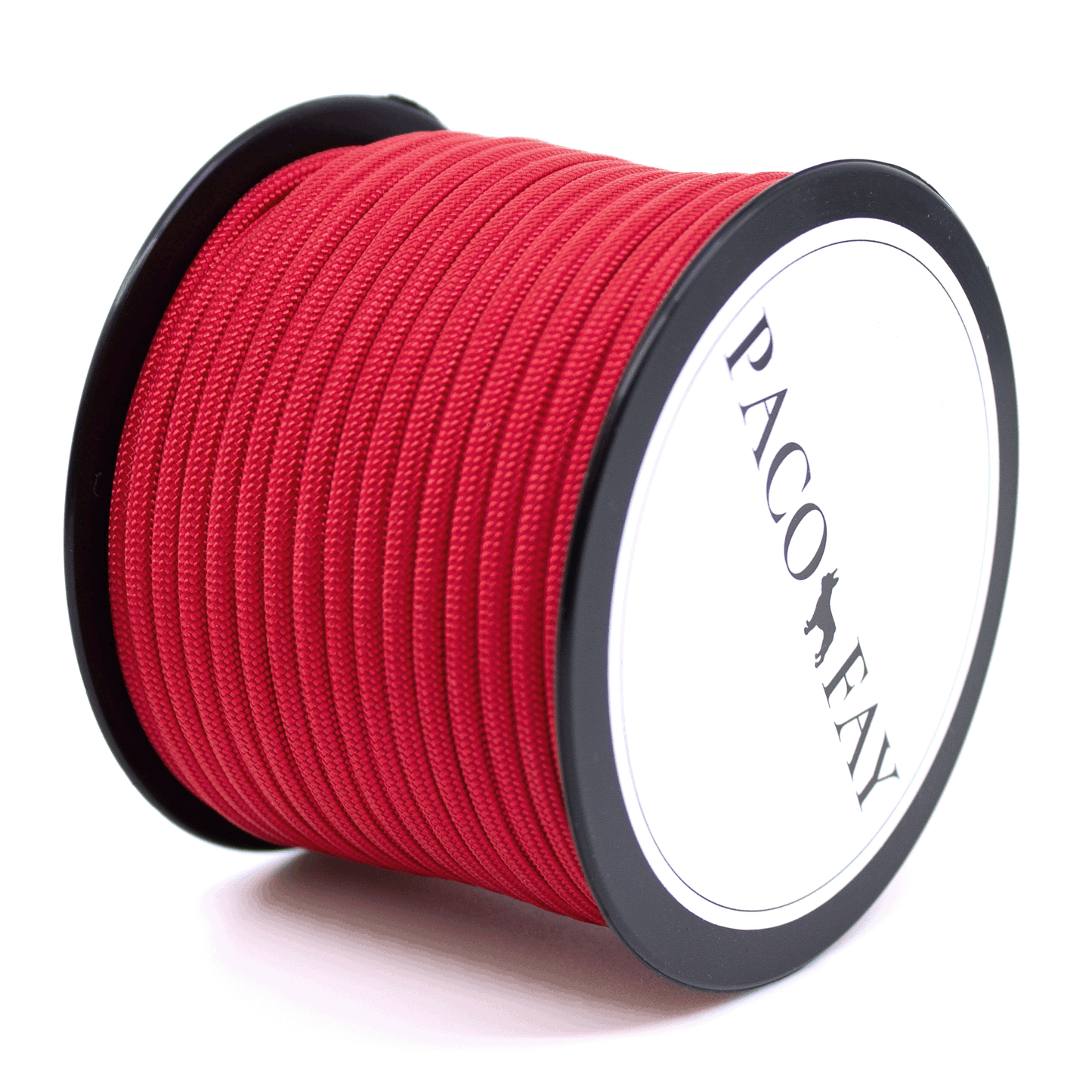 30m Rolle 550 TYP III Paracord in der Farbe: IMPERIAL RED