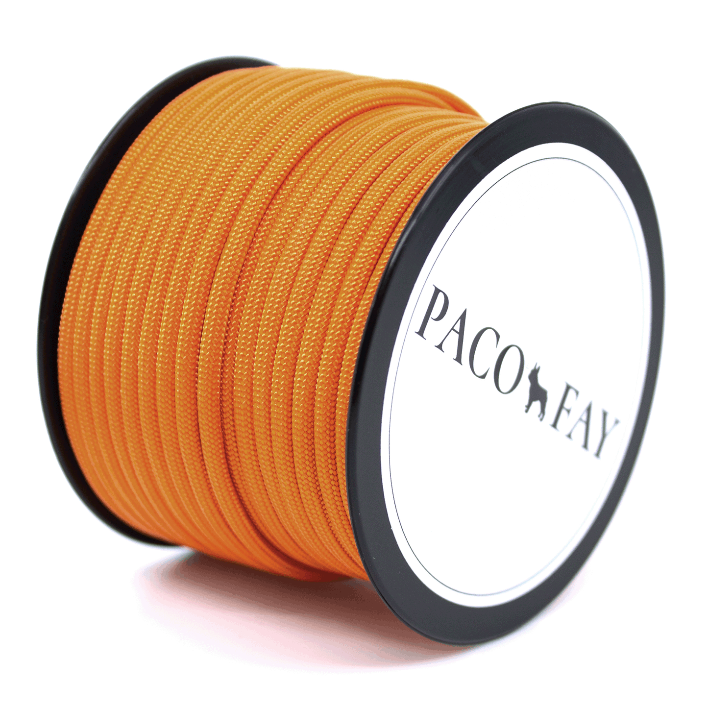 30m Rolle 550 TYP III Paracord in der Farbe: MANDARINE ORANGE