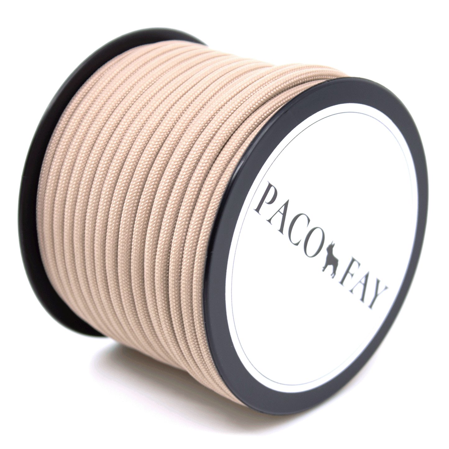 30m Rolle 550 TYP III Paracord in der Farbe: MOCCA