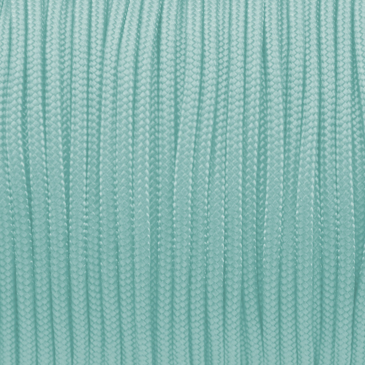 Hochwertiges Paracord 100 Typ I Pastel Blue als Meterware für DIY-Hundezubehör.