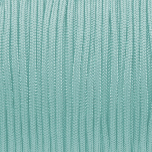 Hochwertiges Paracord 100 Typ I Pastel Blue als Meterware für DIY-Hundezubehör.