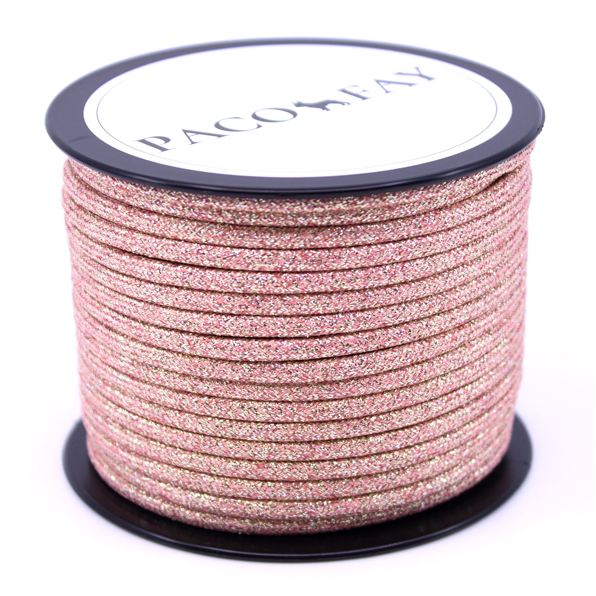 PACO & FAY Glitzer Paracord 30m Rolle GLITTER FAIRY PRINCESS