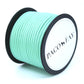 PACO & FAY Paracord Glitzer 30m Rolle GLITTER SPARKLY MINT
