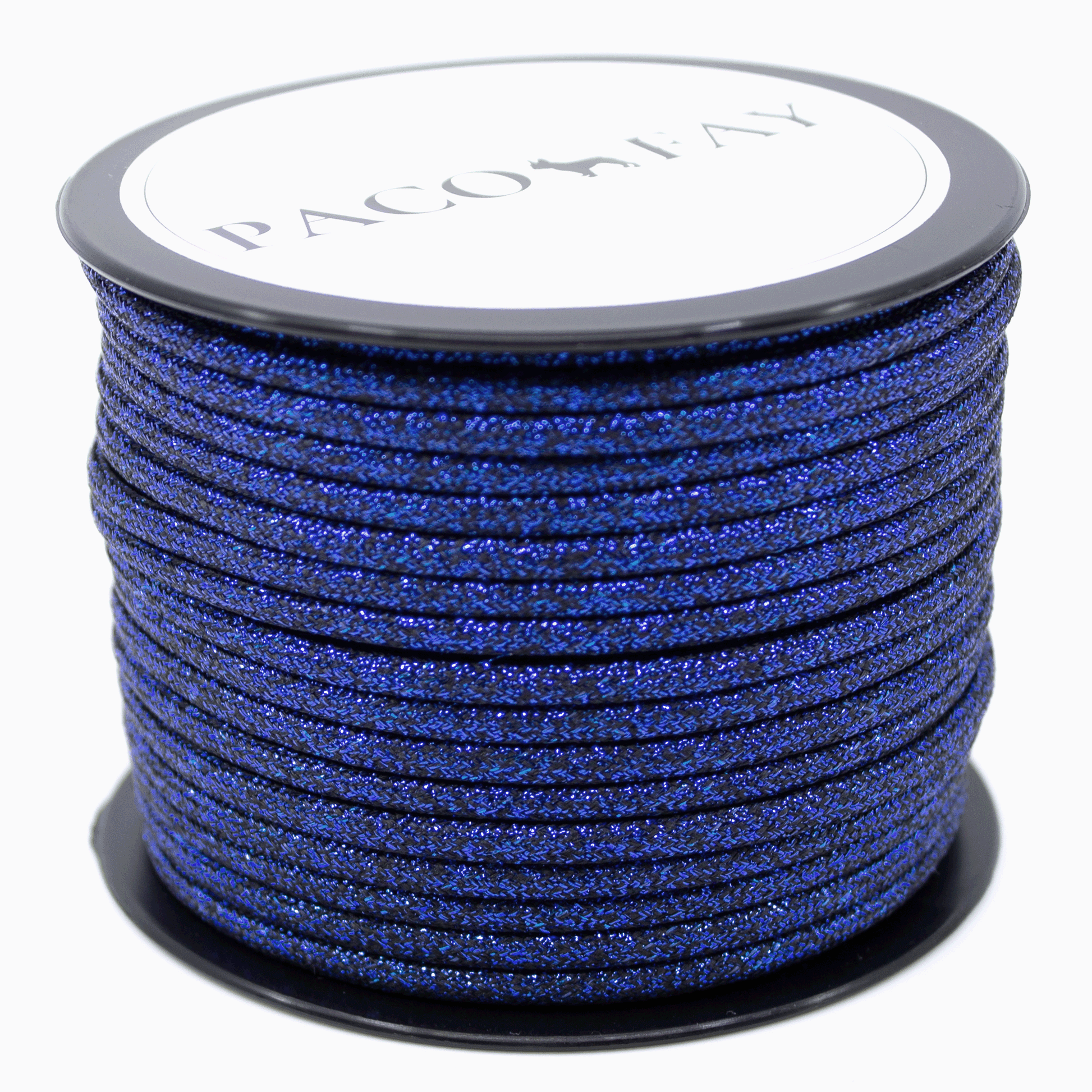 PACO & FAY Glitzer Paracord Typ3 30m Rolle GLITTER STARDUST SKY