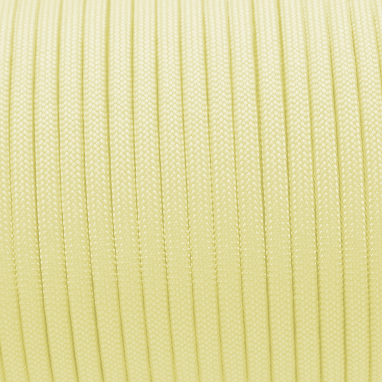 PASTEL GELB Paracord 550 Typ3