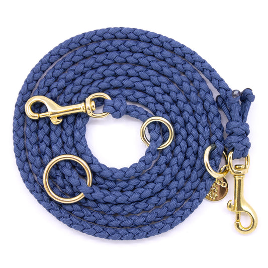 Leine Paracord Miami Small in Petrol Blau
