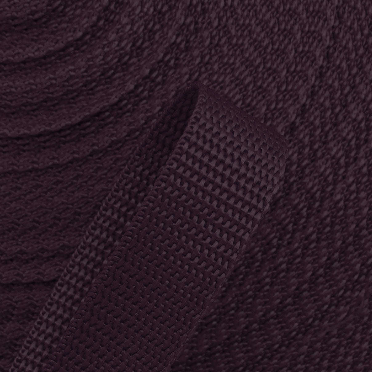 Gurtband 15mm Meterware - Pflaume