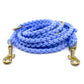 Paracord Hundeleine in Polar Blau 2m land