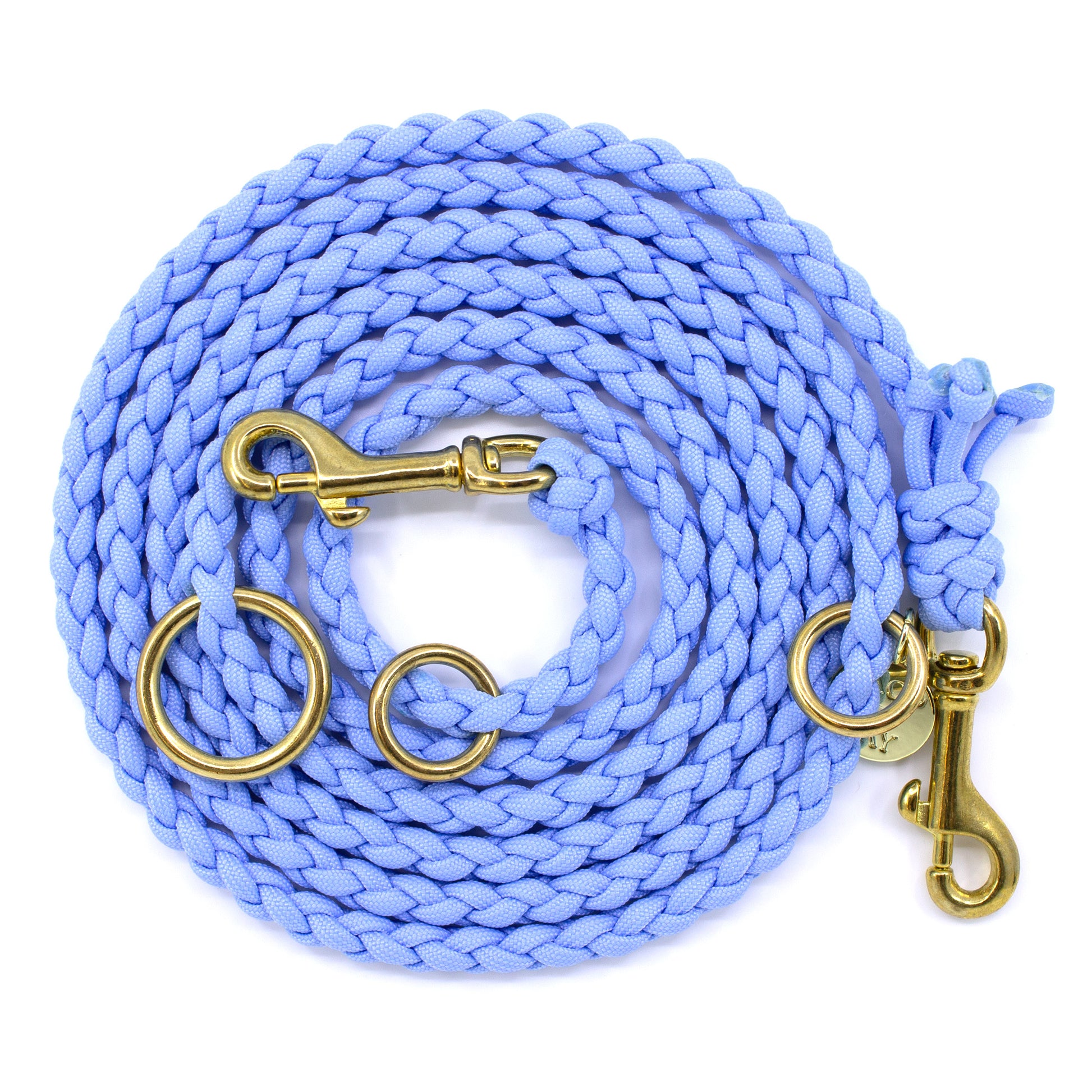 Paracord Hundeleine verstellbar in Polar