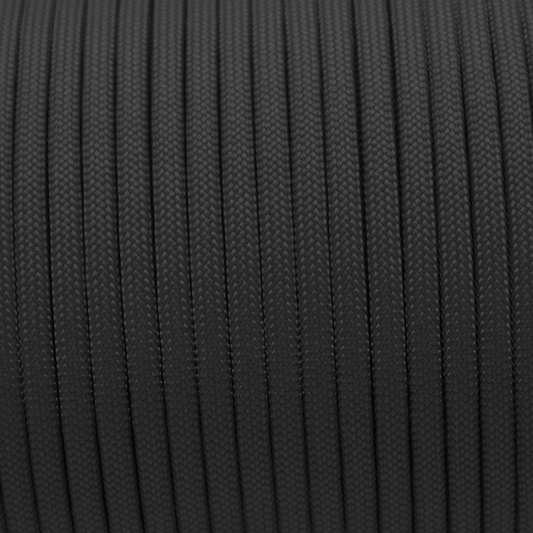 Paracord 550 Typ3 Schwarz Meterware