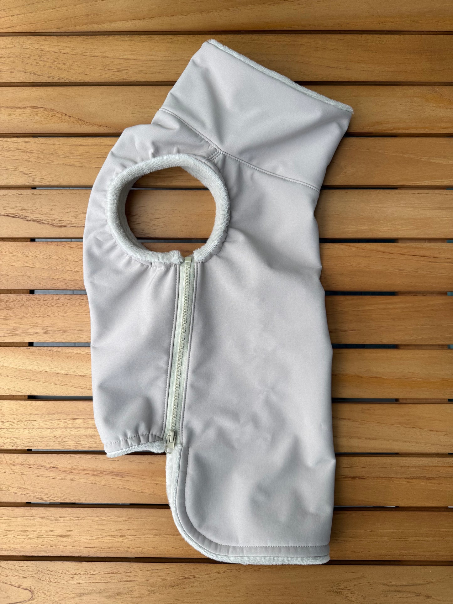 Softshell Hundemantel in beige