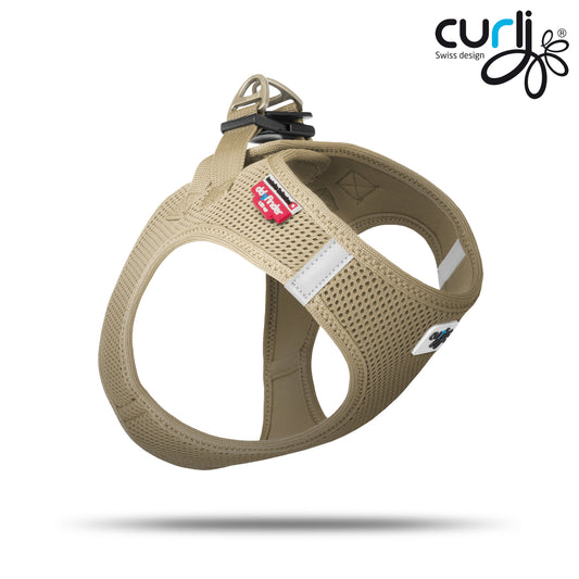 CURLI Vest Harness Air Mesh - tan Größe: S