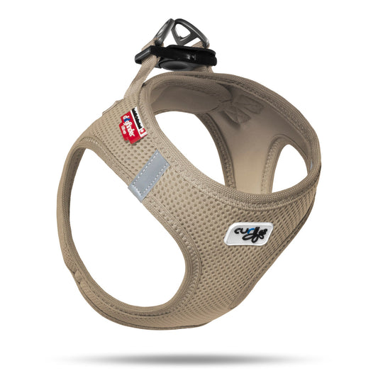 CURLI Vest Harness Air Mesh - tan Größe: S