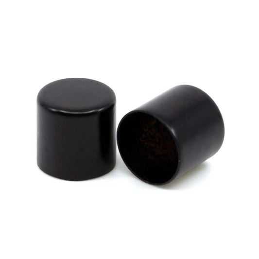 SCHWARZ Endkappe 12mm x 10mm