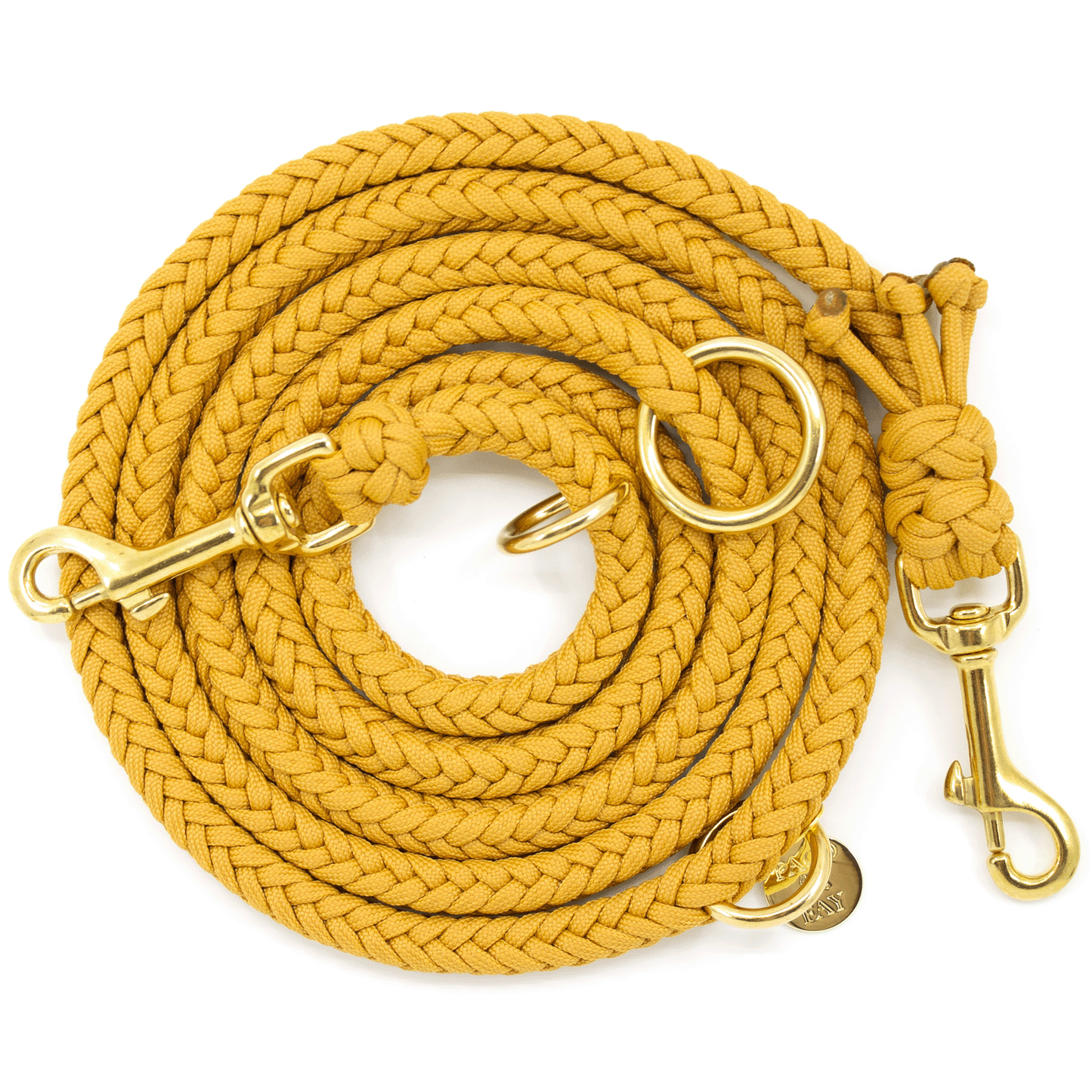 PACO & FAY, pacoandfay, paco fay, paco and fay, Hundeline, Leine, geflochtene Leine, Herringbone Muster, Parachute cord, Paracord, verstellbare Hundeleine, Handgemachte Hundeleine, Karamell