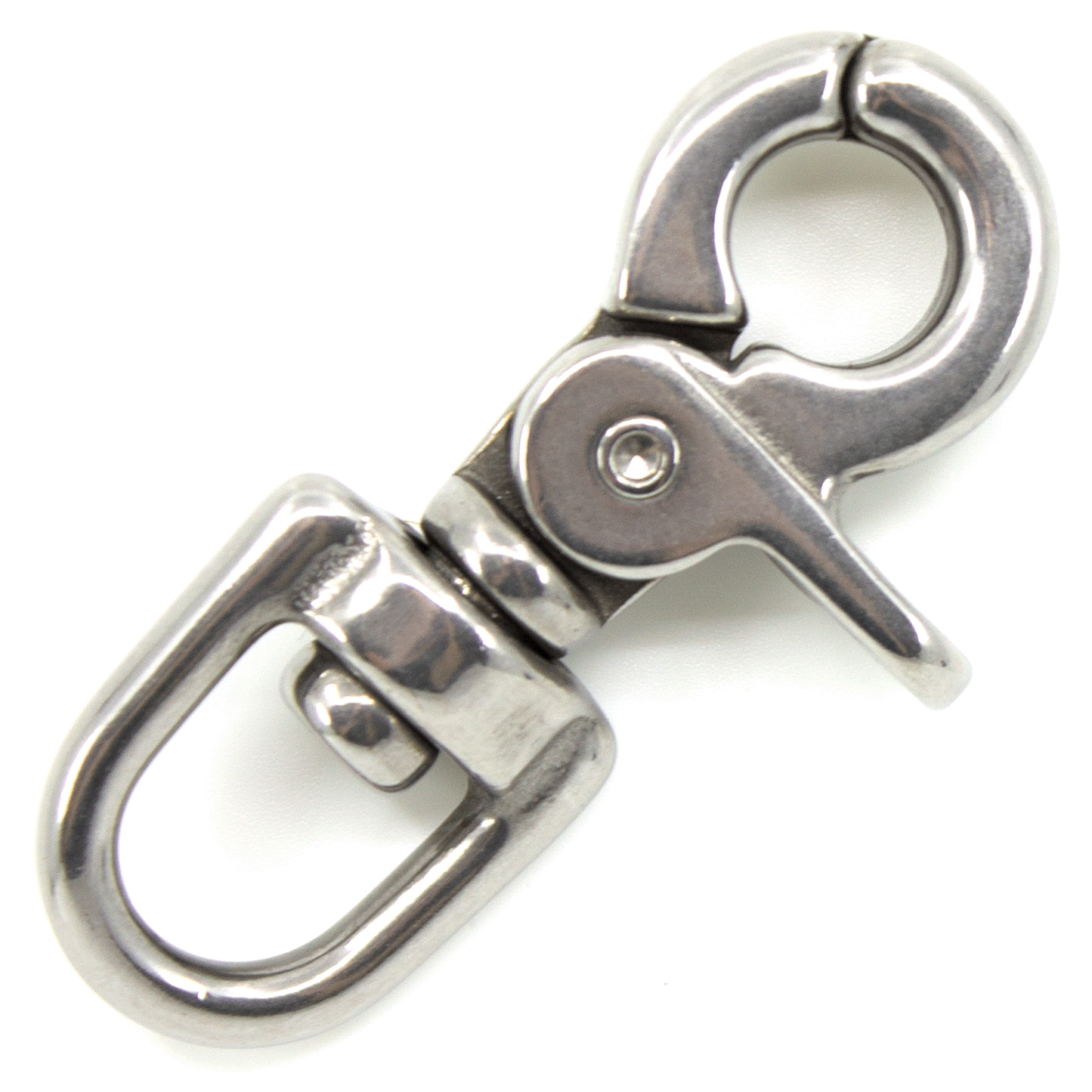 EDELSTAHL - Scherenkarabiner 65 x 12mm