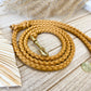 PACO FAY Paracord Leine JULE in caramel