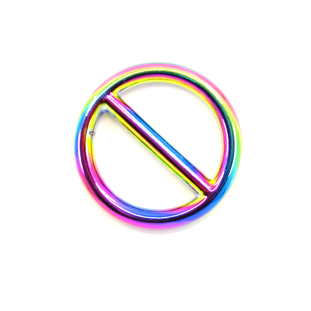 RAINBOW - O-Ring mit Steg 20mm