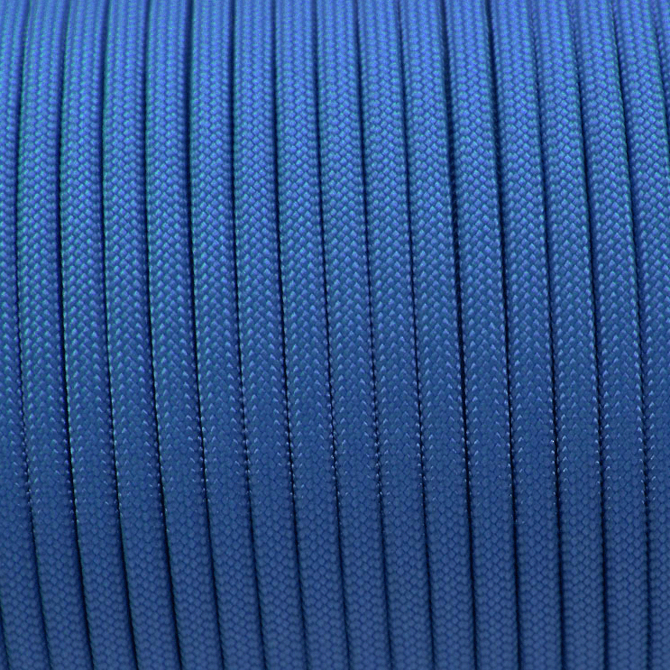Meterware 550 TYP III Parachute Cord in der Farbe: ROYAL BLUE