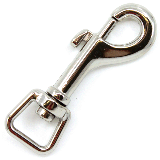 SILBER - Bolzenkarabiner 76 x 17mm
