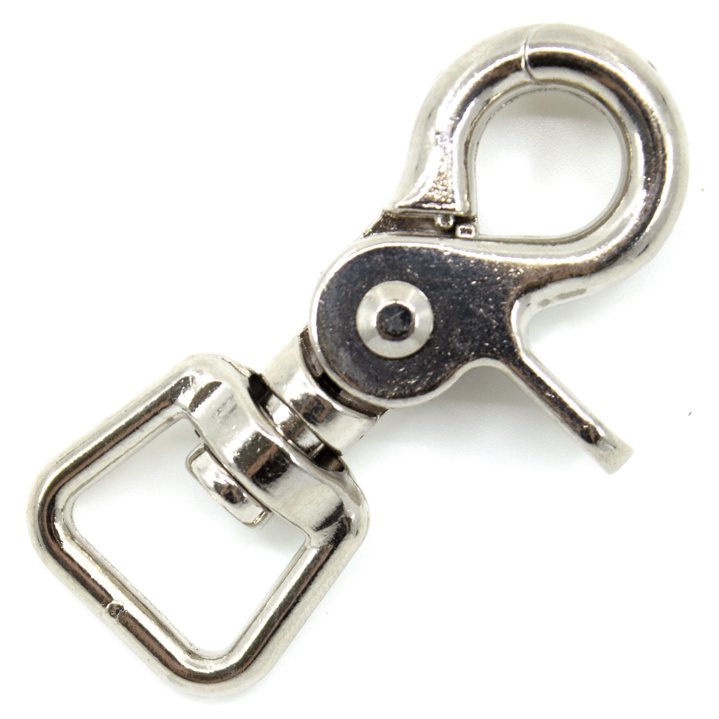 SILBER - Scherenkarabiner 59 x 16mm